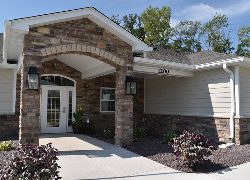 greenville facility entryway